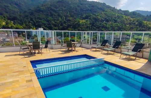 Apartamentos a 200m praia das Toninhas - Condomínio Vista Verde | Piscina na Cobertura com vista Espetacular - Foto 10