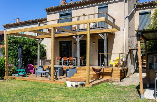 Maison, piscine & vue sur la Cité de Carcassonne - Foto 6