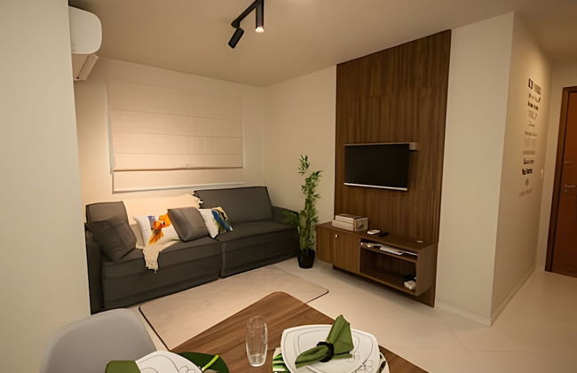 APTO decorado 5 hospedes AC e piscina - Photo 11