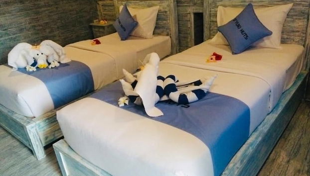 D'yuki Huts Lembongan - Foto 2, Habitación