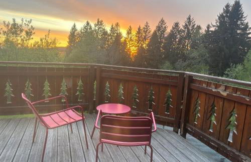 Chalet avec jacuzzi privé, vue sur les Vosges - Foto 8
