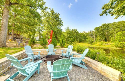 A-Frame Cabin with Deck Near Cedar Creek Lake - Foto 27