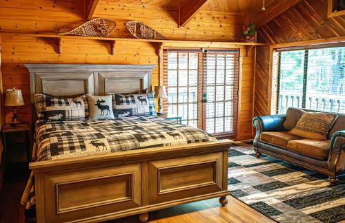 The Lodge Large Cabin, 17 Acres, Playground, Forest Access - Foto 20