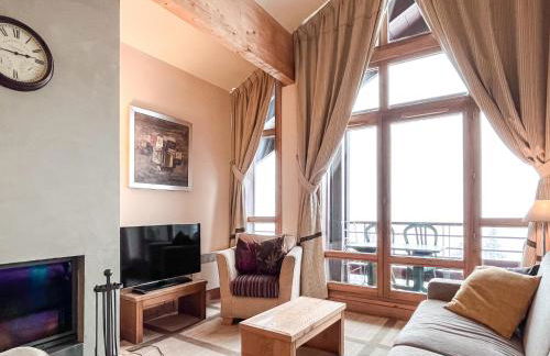 South facing 2-bed apartment with fireplace, Terrasses dEos - Foto 1