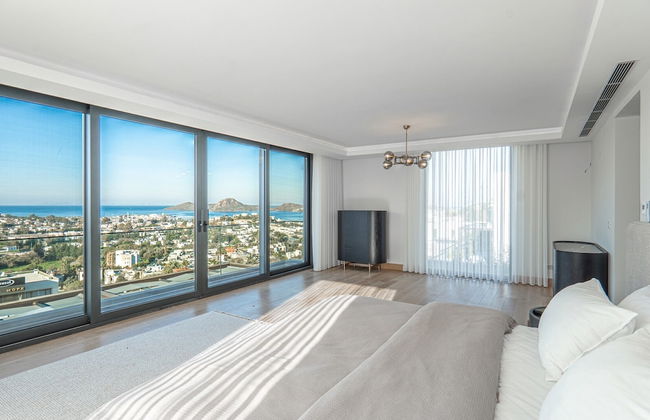 Tranquil Yalıkavak Retreat: Private Pool, Sea Views & Family Paradise - Foto 11