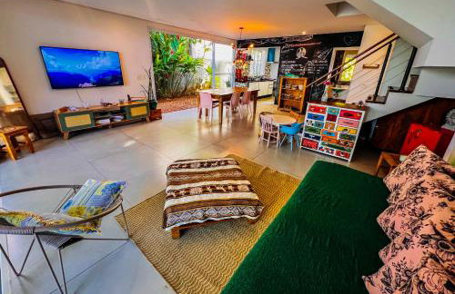 C7, Casa Vibrante, Pé na Areia de Maresias - Foto 1