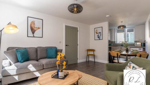 Bright & Modern 2-Bed Glenfield Hospital Apartment - Sleeps 6 - Foto 3