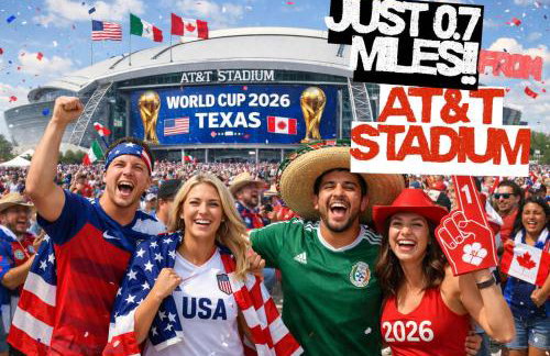 4BR 2,5BA Holiday Home in the Heart of Cowboy Nation - Foto 3