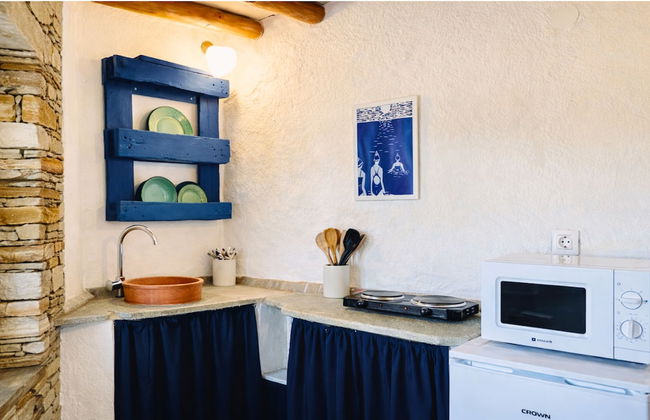 Villa Kotseli: Traditional Stone House with Pool & Sunset Sea Views - Foto 20