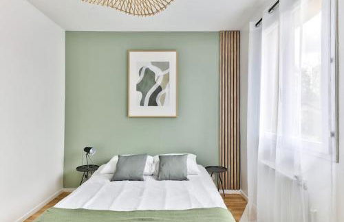 Parking Gratuit - 15mn Paris - 5mn à pied Gare Epinay Villetaneuse - Terrasse - Jardin - De 1 à 10 personnes - Stade de France - Casino d'Enghien - Hippodrome, Université - Foto 19