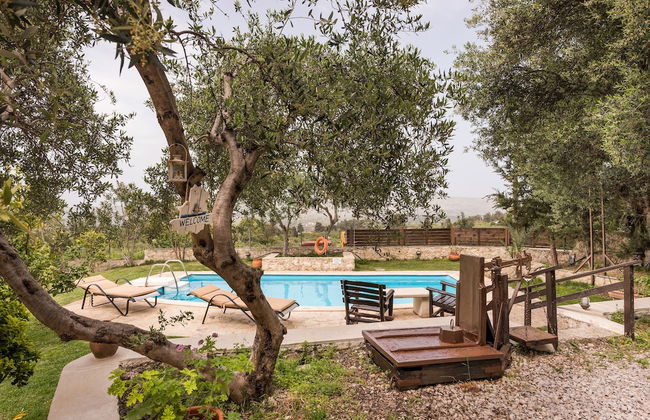 Villa Aloni-traditional Stone Villa With Nice View,pool and Garden - Foto 27