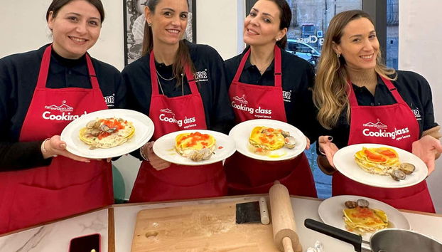Durante il corso di cucina napoletana