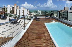 Lindo Flat a 200 metros do mar! - Foto 5