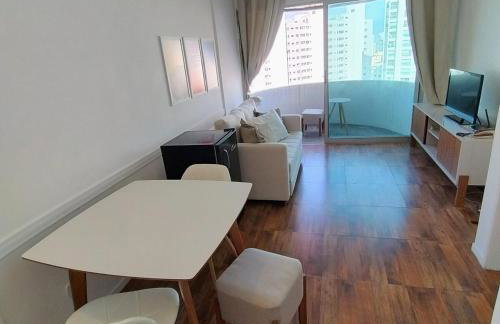 Flat Completo Suíte com Terraço, Cozinha, Garagem Manobrista Liberdade, Paraíso 24h - Foto 14