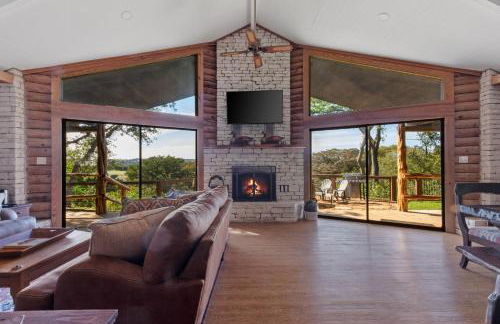 Guadalupe Bluff Log Cabin - Foto 19