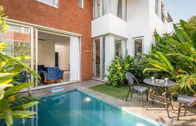 Luna by Hireavilla - 2BR w Private Pool in Anjuna - Foto 1