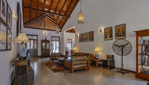 Zona de estar del vestíbulo