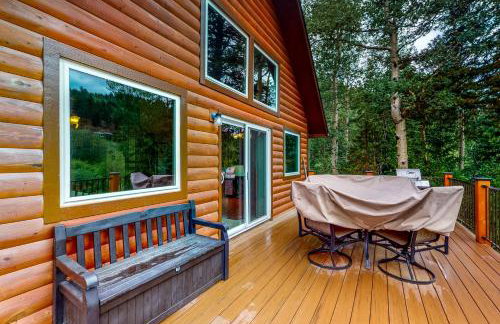 Deck and Mtn Views! Family A-Frame Cabin in Bailey - Foto 19