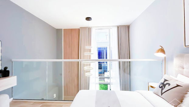 Luxury 1-br Villa in Rukan: Dubai Skyline Views! - Foto 2, Habitación