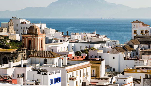 Vue panoramique sur Tarifa, Cadix