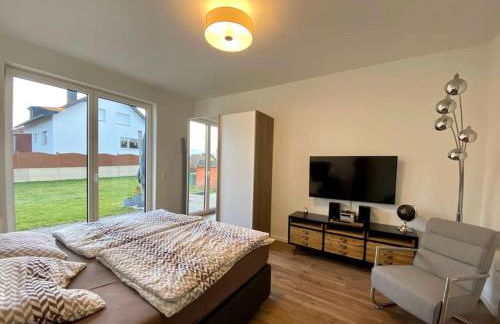 Schöne 1-Zimmer Wohnung mit Boxspringbett & Küche - Photo 9