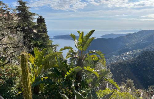 Appartement Eze Village proche Monaco fabuleuse vue mer et vieux village - Foto 28