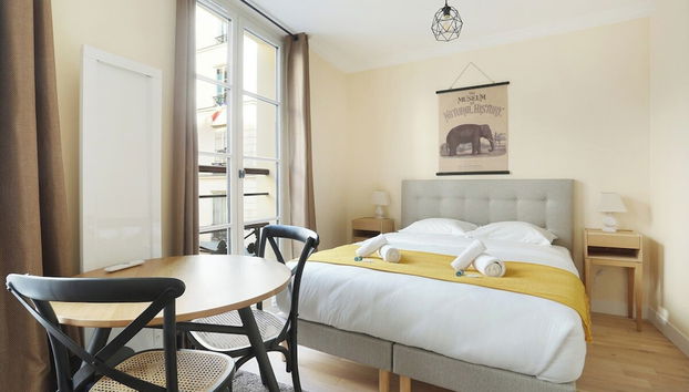 Lovely Studio With AC - Center of Paris - Foto 3, Habitación