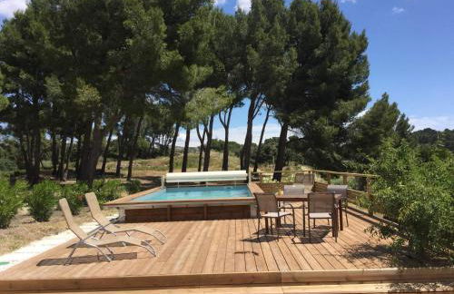 typical provencal farm in an exceptional natural site, the alpilles park - 8 people. - Foto 27