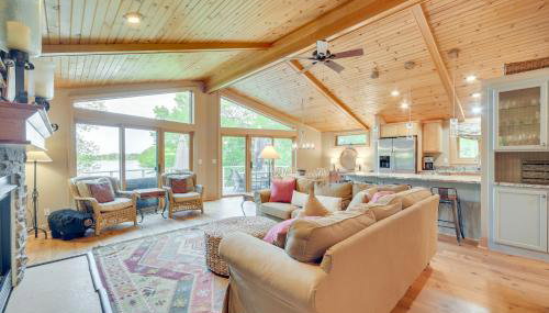 Wisconsin Vacation Rental with Fire Pit on Long Lake - Foto 4