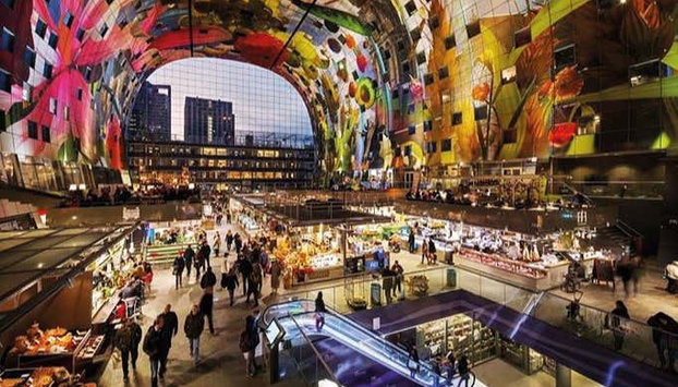 Excursión a Róterdam, Delft y La Haya - Foto 4, Market Hall, en Róterdam