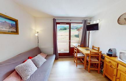 Studio 4 pers Le Sauze pied des pistes de ski - Foto 9