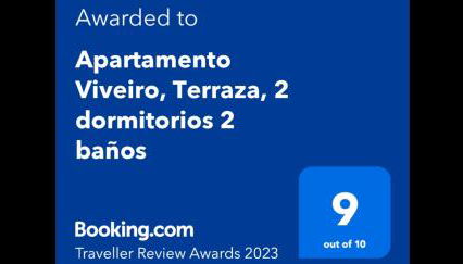 Apartamento Viveiro, Terraza Grande, 2 dormitorios 2 baños, piscinas, parking, tenis, club social - Foto 4