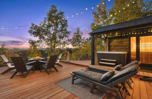 Wow Views! Hot Tub, Sauna, 85 inch TV, Pool Table - Foto 2