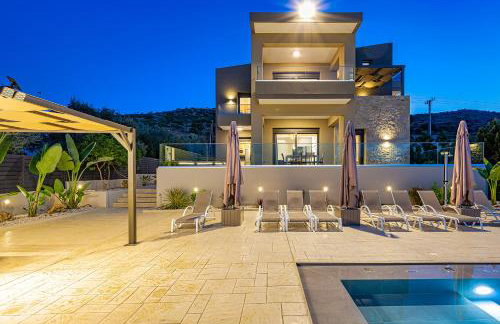 Chris and Stratos villa with private ecologic pool and kid's playground! - Foto 24