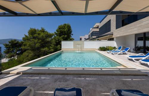 Villa Adria View Exklusive Villa am Meer mit Pool und BBQ für 8 Personen - Foto 71