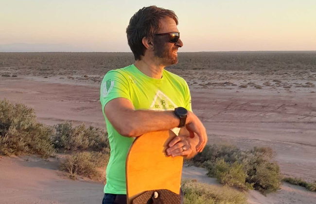 Sandboarding sur la plage d'El Mogote - Photo 8