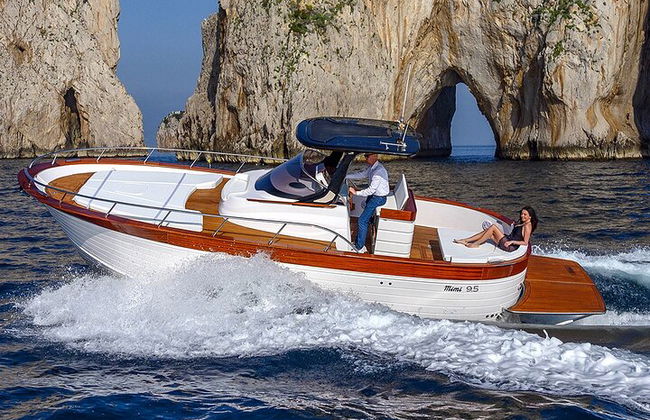 Crucero al atardecer por la costa de Capri y Sorrento en barco Todo incluido - Foto 13