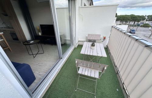 Bel appartement rénové 2 pièces avec clim et parking privé pour 4 personnes à Port Camargue - FR-1-731-153 - Photo 21