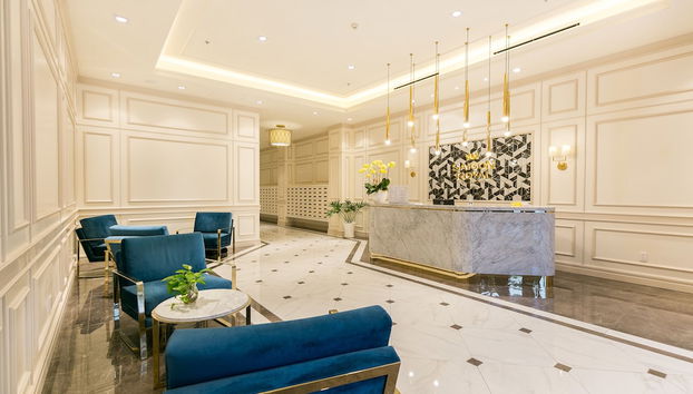 Sala de estar do lobby