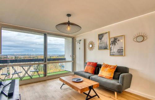 L'Horizon - Climatisé - T2 proche Hôpital Lyon Sud et métro - Foto 2