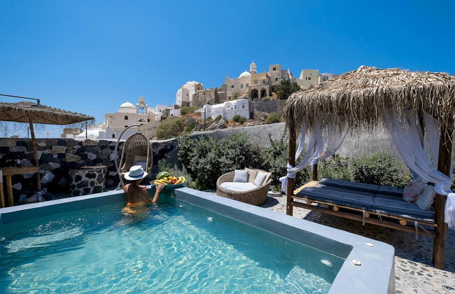 Rock Villas Santorini - Villa Legend Castle View Jacuzzi 130 sq m up to 7 Guests - Foto 57