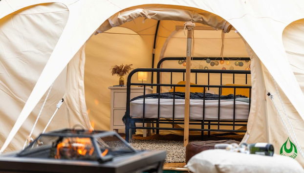 Luxury Glamping - Charlcombe Valley Orchards Bath - Foto 5, Habitación