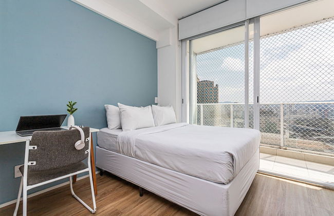 Setin Downtown Praca da Sé by Viva - Prédio completo com piscina perto de estação de metrô no Centro de São Paulo - Foto 31