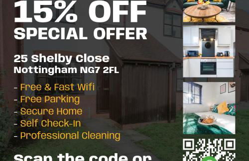 Free parking, Private Garden and Netflix, Charming Elegant 2 bedroom House Nottingham - Photo 4