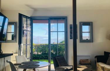 Bel Air Studios-Terrasse couverte-Jardinet-Vue Pont de Normandie-Parking privé - Foto 27