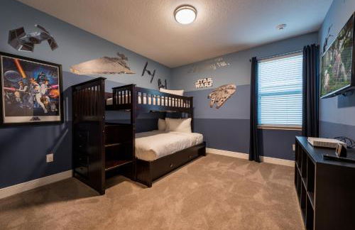 Exquisite Home With Theater, Themed Rooms Near Disney With Waterpark & Resort Access At Encore Resort- 7664Ff - Foto 7