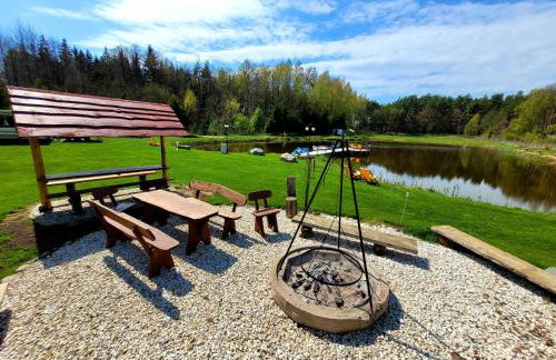 Domki nad stawem w Harszu - Foto 59