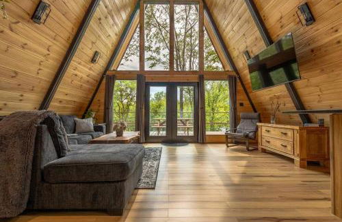 Valhalla Cabins AFrames with hot tubs & sauna - Foto 15