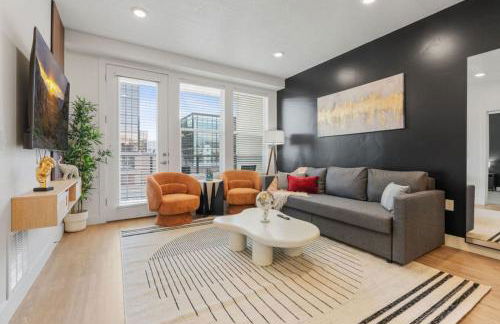 Modern 1BR w Parking, Near Temple Square & Delta Center - Foto 16