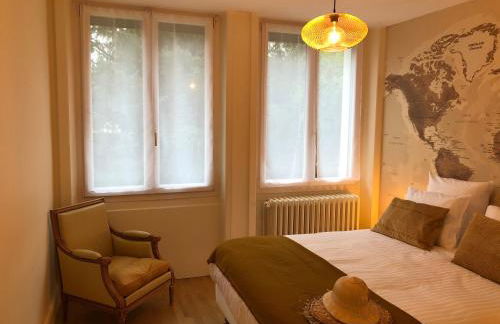 La Maison de la Douce Heure, 4 appartements climatisés avec jardin au centre ville proche des Thermes - Foto 13